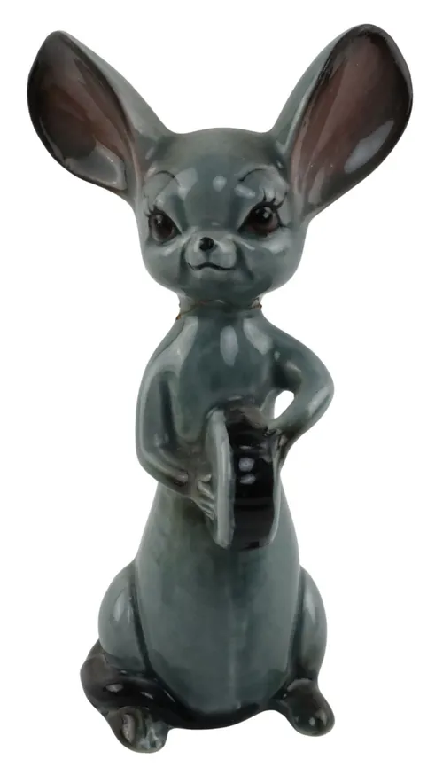 Grey Ceramic Mouse