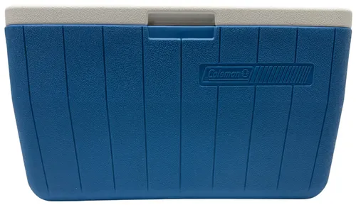 Light Blue Cooler With White Lid