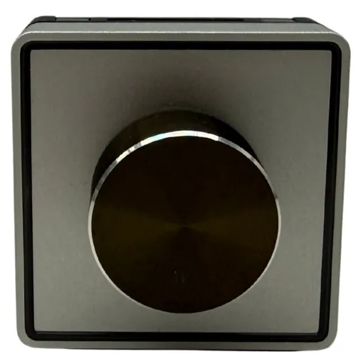 Silver & Black Magnetic Dial Switch Control