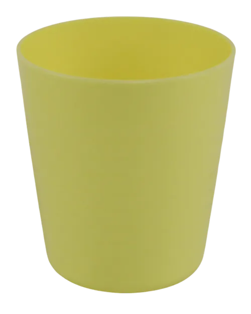Yellow Plastic Cup