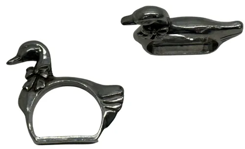 Pewter Goose Napkin Ring