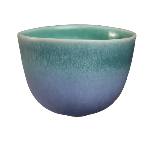 Teal Green To Sky Blue Small Bowl