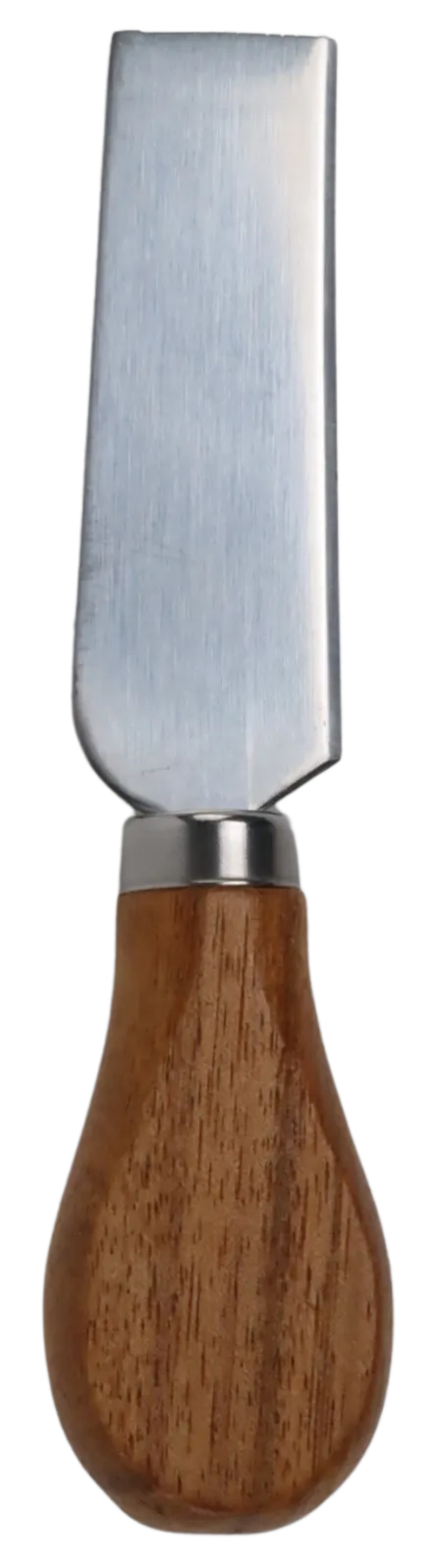 Wood Handled Chisel Cheese Knife