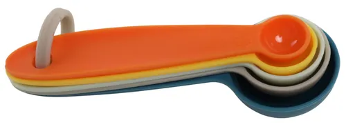 Multicolour Plastic Measuring Spoon Set