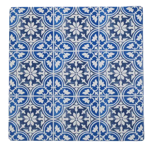 Blue On Blue Mosaic Kitchen Tile Trivet