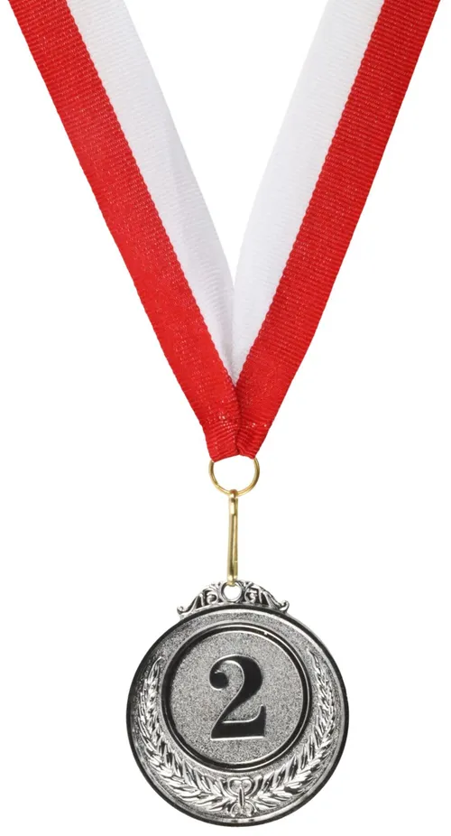 Award Medal On Ribbon - M