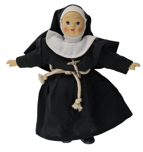 Vintage Nun Doll