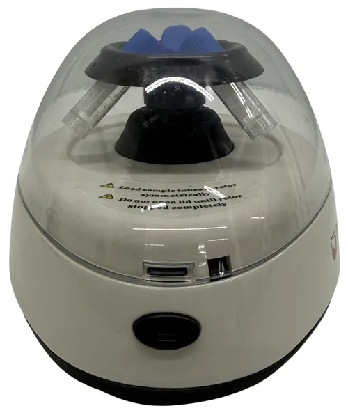 White Laboratory Mini Centrifuge