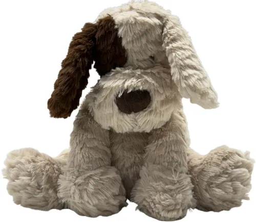 Brown & Beige Dog Stuffed Animal