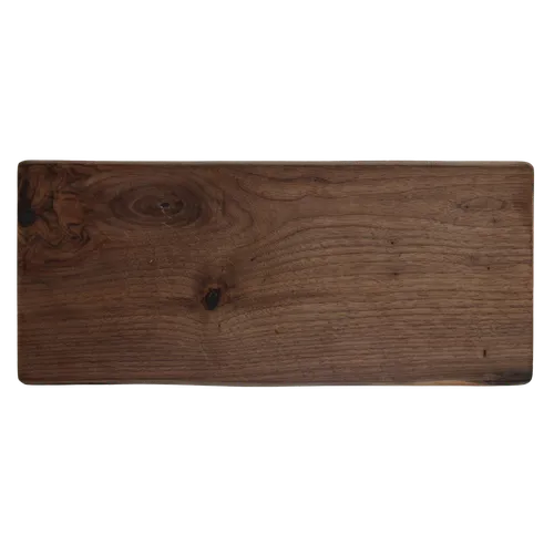 Dark Raw Wood Cutting Board