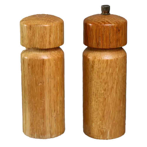 Scandinavian Wood Salt & Pepper Set