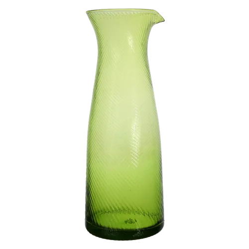 Fern Green Glass Pitcher