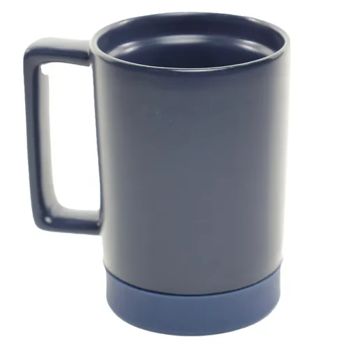 Navy Blue With Rubber Base Mug