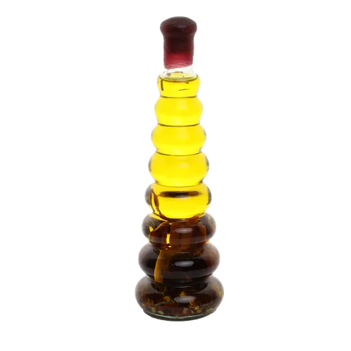 Decorative Ascending Bubbles Oil Bottle