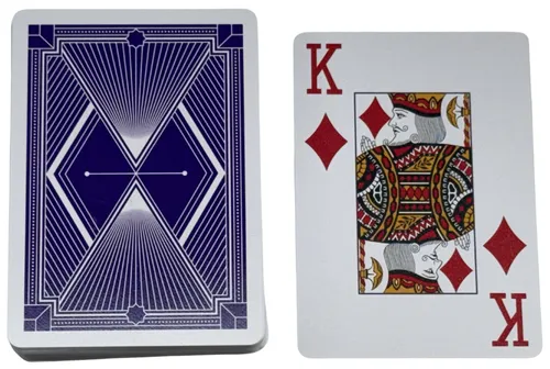 Purple Patterned Playing Card Deck