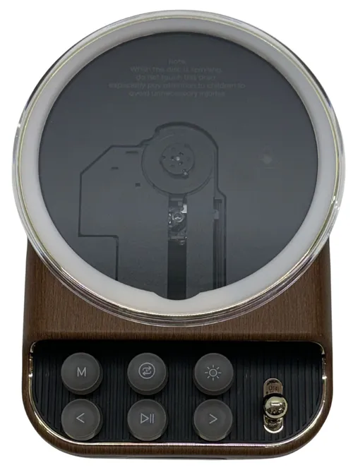 Wood Grain CD Player 