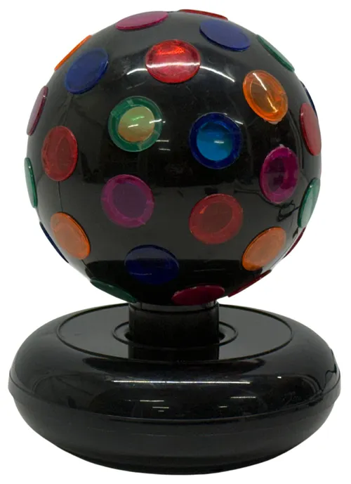 Vintage Rotating Coloured Light Lamp Ball