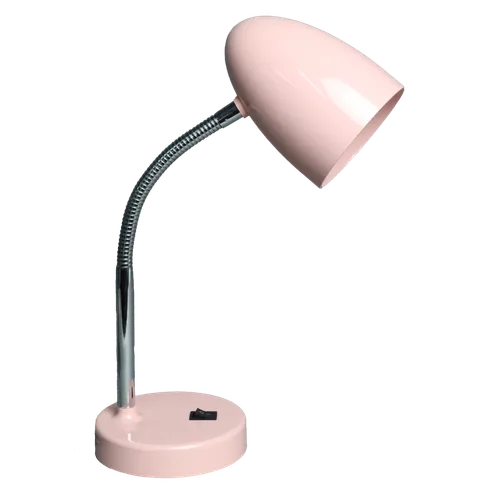 Pink Goose Neck LED Desk Lamp