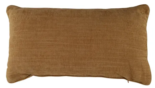 Rectangular Ochre Throw Pillow