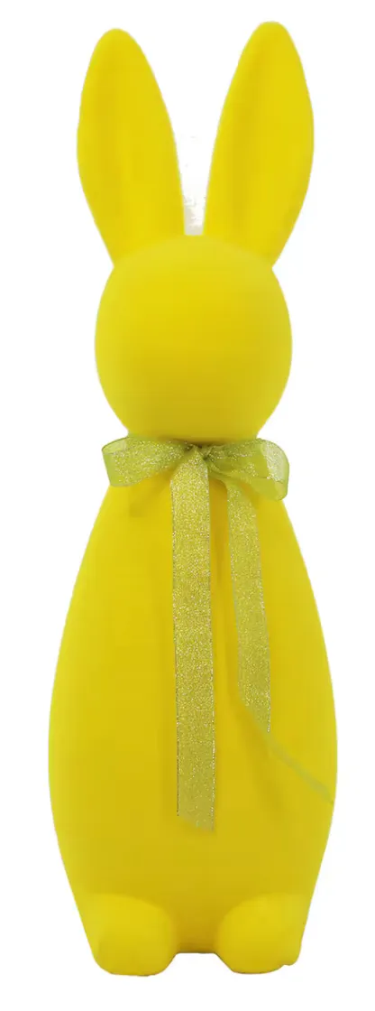 Yellow Flocked Rabbit 27