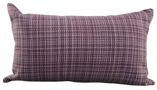 Multi Purple Weave Throw Pillow