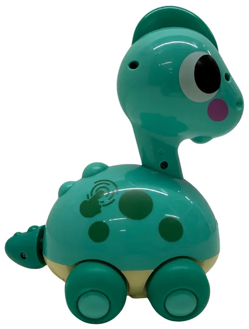 Teal Crawling Dinosaur Toy