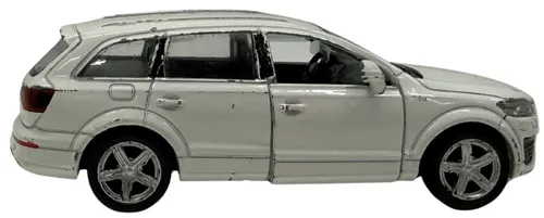 White Metal Car