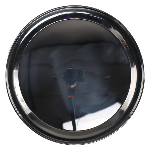 Large Reflective Circular Serving Tray