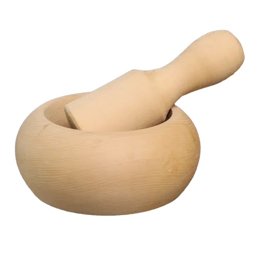 Beechwood Mortar & Pestle