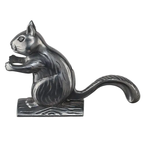Pewter Squirrel Nutcracker
