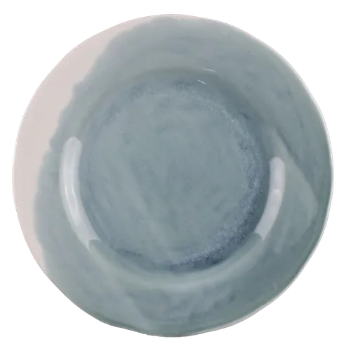 Watercolour Blue Dinner Plate