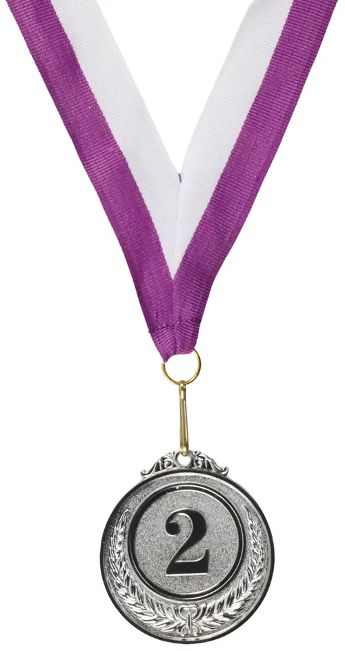 Award Medal On Ribbon - L