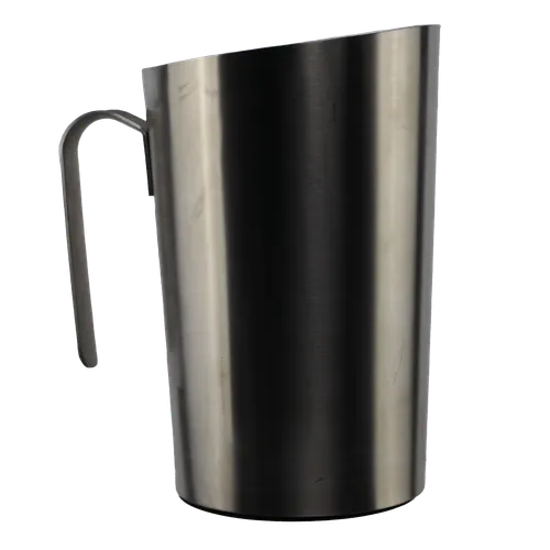 Brushed Metal Milk Pitcher