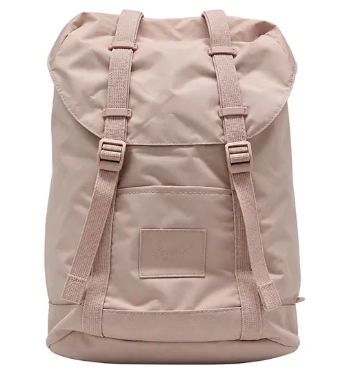 Soft Blush/Dusty Pink Rounder Fold-over Flap Backpack