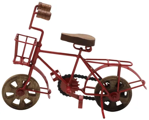 Red Metal Bicycle 