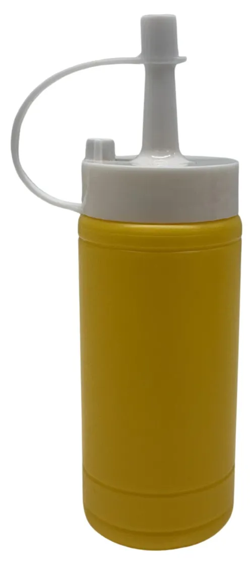 Squeezable Mustard Condiment Bottle - Small