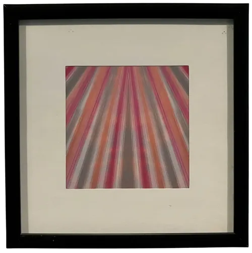 Pink Beam In Black Frame
