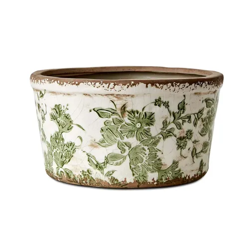 Antique Floral Ramekin