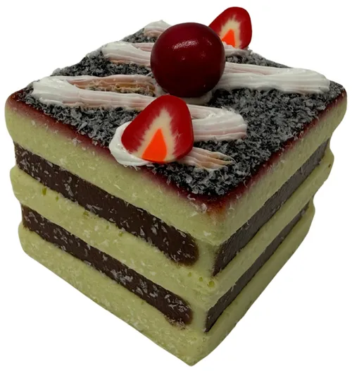 Artificial Strawberry Cake Pastry