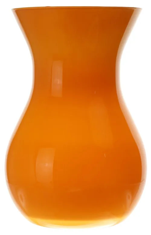 Orange Glass Vase