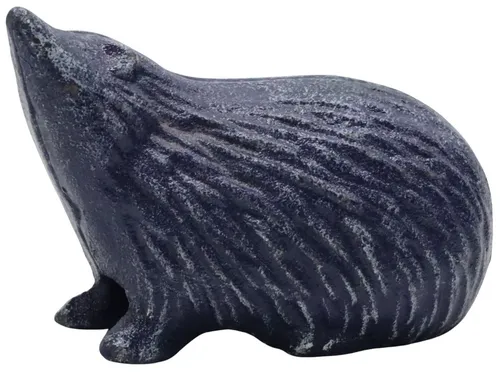 Blue Cast Iron Hedgehog