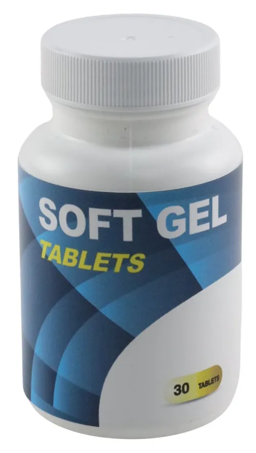 Generic Soft Gel Tablets Bottle - Small