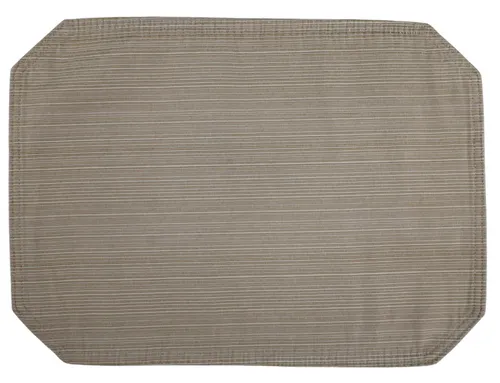 Beige Striped Placemat
