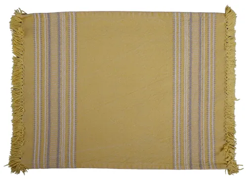 Yellow With Stripes Placemat