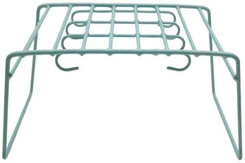 Teal Wire Dish Drying Rack