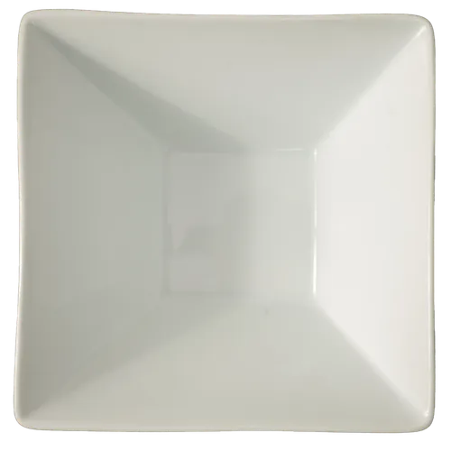 Large White Ceramic Square Bowl