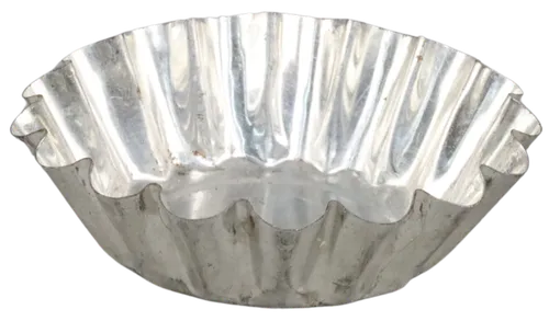 Metal Fluted Baking Cupcake Mold
