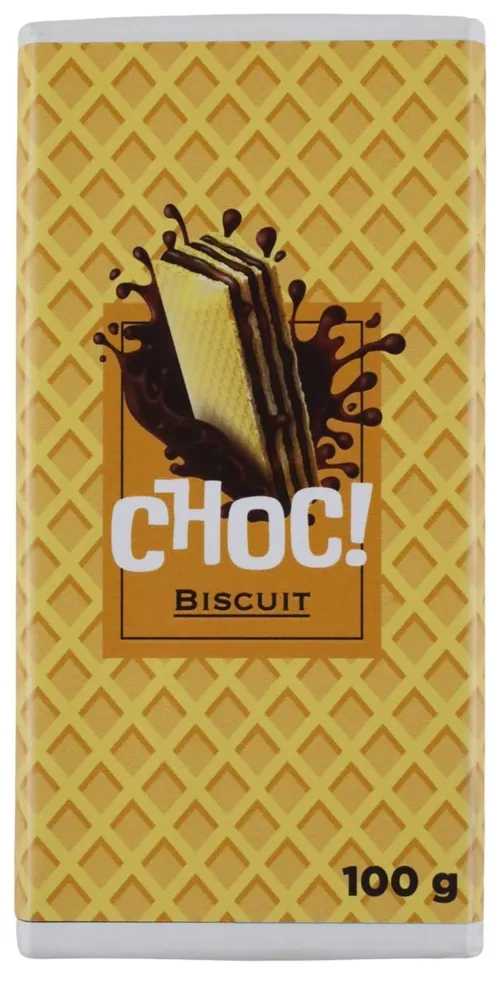 Generic Choc! Biscuit Chocolate Bar