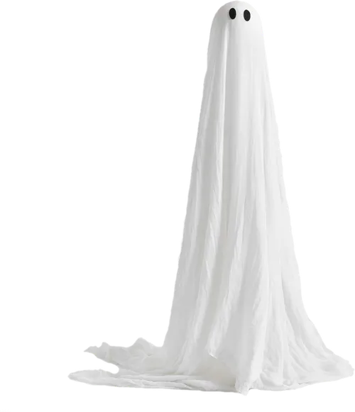 Large Light Up Ghost Halloween Decoration