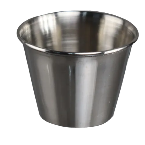 Tall Tapered Stainless Condiment Cup